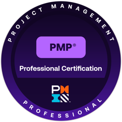 Project Management Professional badge